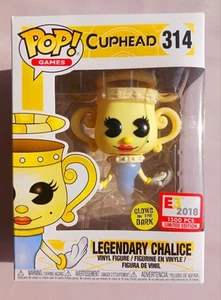 Funko Pop! Cuphead Legendary Chalice #314 Glows in the Dark E3 2018 LE 1,500 PCS - Picture 1 of 8