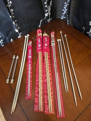 Lot of Bernat Aero Vintage Knitting Needles (made in England) Mixed Lot 16  - Image 1 of 4
