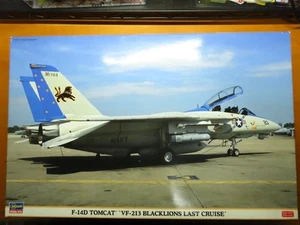 Hasegawa 1/48 F-14D TOMCAT `VF-213 BLACKLIONS LAST CRUSE'  (09683) - Picture 1 of 10