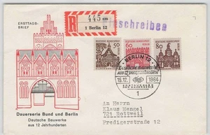 Berlin Beleg aus der 2 Euro Kiste Kleine Bauwerke R-Ersttagsbrief / FDC [059] - Bild 1 von 2