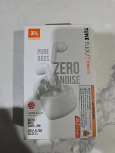 JBL Tune Flex True Wireless Bluetooth In-Ear Headphones - White - Picture 1 of 1