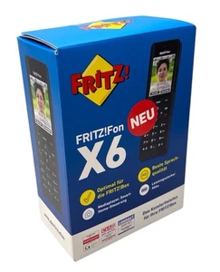 AVM FRITZ!Fon X6 IP DECT Confort Téléphone Écran Couleur Téléphonie HD Noir - Photo 1/6