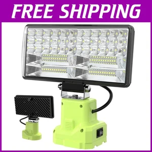 6000 Lumens Cordless LED Work Light with Adjustable Modes - Ryobi 18V Compatible - Picture 1 of 9