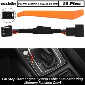 Para VW Golf 7 7.5 Passat B8 coche OFF Car Stop Start sistema motor cable memoria - Imagen 1 de 6