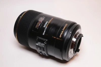 Sigma 105mm F/2.8 EX DG HSM OS Macro Lens for Nikon - Image 1 of 4