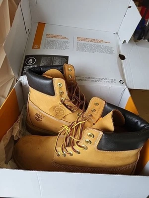 Timberland TB010061 6 in Size 10 MM US Leather Boots for Men - Beige - Image 1 of 4