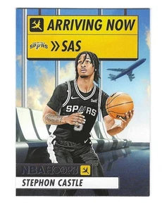 2024-25 HOOPS ARRIVING NOW STEPHON CASTLE ROOKIE INSERT BASKETBALL CARD - Picture 1 of 2