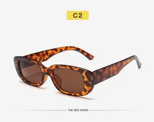 Classic Retro Square Sunglasses Women Brand Vintage Travel Small Rectangle Sun++ - Imagen 1 de 11