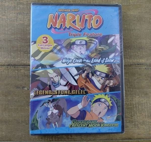Naruto Movies Triple Feature [New DVD] 3 Pack, Subtitled - Imagen 1 de 8