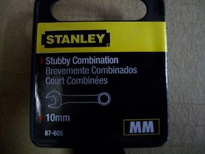 NUOVA STANLEY STUBBY CHIAVE COMBINATA LUCIDATURA COMPLETA METRICA 10 mm - Foto 1 di 3