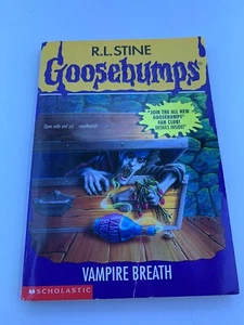 Goosebumps #49 Vampire Breath R.L. Stine 1996 Vintage 1st Edition PB - Picture 1 of 4