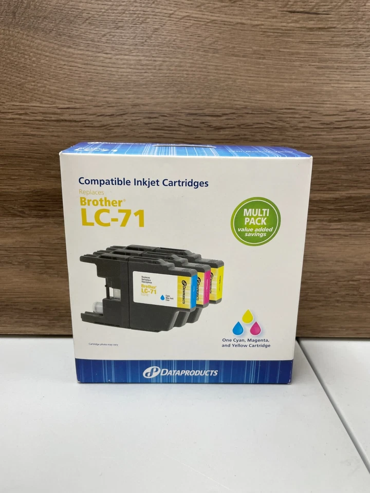 DataProducts Replaces Brother LC-71 Inkjet Cartridge Color Ink