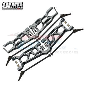 GPM Alu front/rear lower swing arm+cardan for LOSI 1/10 LASERNUT TENACITY ULTRA4 - Picture 1 of 20