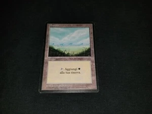 MTG 1x Revised basic land MP Italian FBB Plains (Hills) - ships w/ tracking - Picture 1 of 4