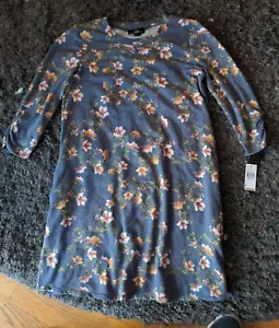 ABG Dress Women's Floral Shirt Dress - M - Medium - New - Picture 1 of 2
