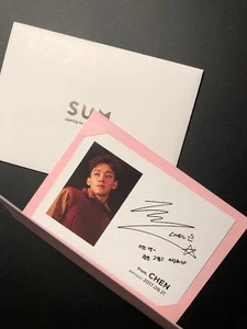 EXO SM COEX Official Goods - Artist Birthday Card - Chen 2017 - Bild 1 von 3
