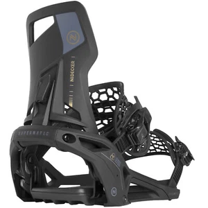 Nidecker Supermatic Snowboard-Bindung Heckeinsteiger Dual Entry Schwarz NEU - Bild 1 von 8