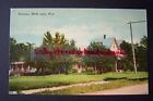 BELLEVUE White Lake, Whitehall, Michigan, vintage postcard, postmarked 1911