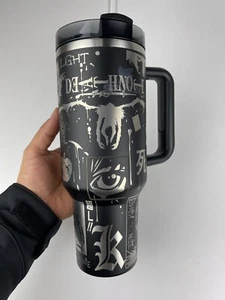 Stanley Quencher 40 oz Tumbler DeathNote Engraved - Picture 1 of 8