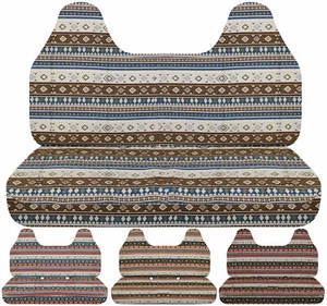 Funda de asiento de banco de diseño Aztec Boho se adapta a banco 94-03 Chevy S10 con reposacabezas moldeado - Imagen 1 de 14