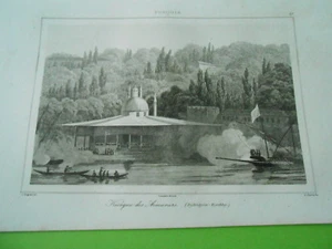 Gravur 1840 - Türkei Turkey Waffenmeisterkiosk - Bild 1 von 1