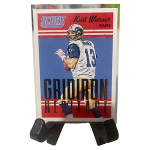 2015 Panini Score Football Gridiron Heritage #15 Kurt Warner Rams - Imagen 1 de 2