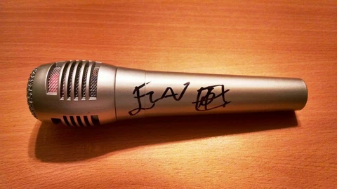 Rapper Flavor Flav Signed Microphone COA 2 Cover