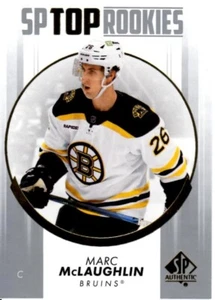 2022-23 SP Authentic Marc McLaughlin SP Top Rookies Card # TR-46 - Picture 1 of 2