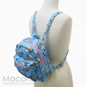 Totoro Small Blue Backpack Studio Ghibli Japanese Anime Cartoon Bag School Kids - Bild 1 von 6