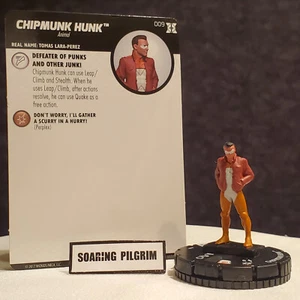 CHIPMUNK HUNK - 009 - Common Deadpool & X-Force Heroclix Set #9 - Picture 1 of 1
