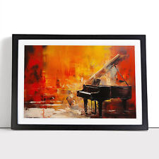 Piano Action Framed Wall Art Poster Canvas Print Picture Home Decor Painting