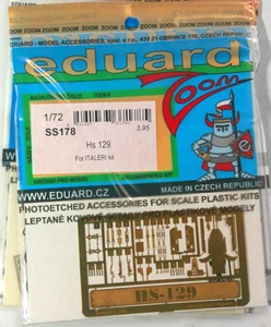 Eduard SS178 Hs129 para Italeri 1:72 - Imagen 1 de 1