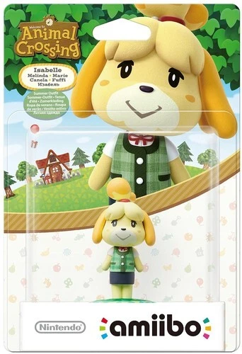 Amiibo: Animal Crossing Series - Isabelle Winter Outfit - Nintendo Wii U