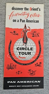 Pan American airlines Circle Tour to the Orient c.1970 Malaysia - Picture 1 of 5