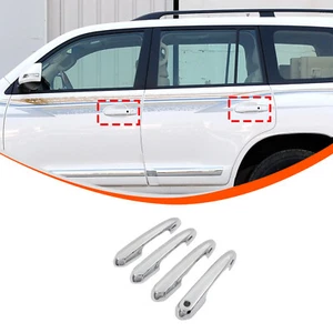 For Toyota Land Cruiser LC300-2022 2023 4X External Door Handle Knob Trim Cover - Picture 1 of 21