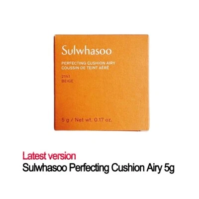 Sulwhasoo Perfecting Cushion Airy  5g No.21N1 Beige Broad Spectrum SPF 50+/PA+++ - Image 1 of 4