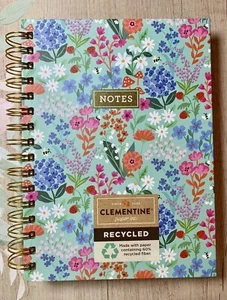 CLEMENTINE diario quaderno diario 300 pagine foderate copertina rigida spirale spedizione gratuita - Foto 1 di 8