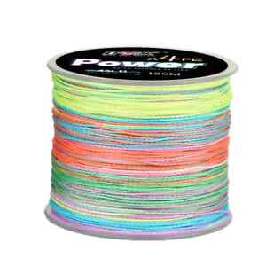 4 Strands Braided Strong Fishing Line Multifilament 120M Braided Wire Pe Line