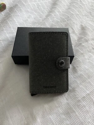 *BNIB* SECRID MV Miniwallet  Recycled Stone RFID Safe Card Protector - Image 1 of 4
