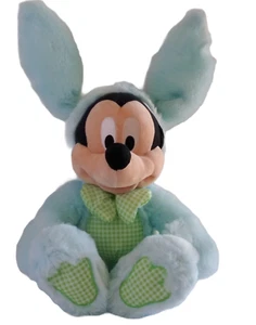 Juguete de peluche genuino Disney Store Mickey Mouse Easter Bunny 2016 14" ~TOTALMENTE NUEVO~ - Imagen 1 de 8