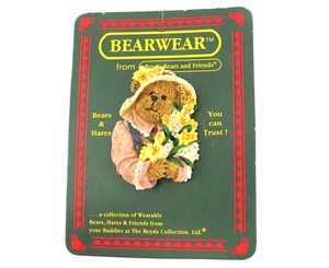 Bearware von Boyds Bears and Friends BROSCHE ANSTECKNADEL Bär 26175 auf Karte - Bild 1 von 6
