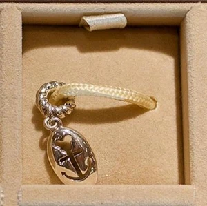 DISNEY DCL CRUISE LINE CHAMILIA BEAD MICKEY CHARM ANCHOR STERLING.925 - Picture 1 of 1