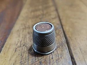 1986 Fingerhut Freiheitsstatue Centennial Commemorative Pewter  - Bild 1 von 4