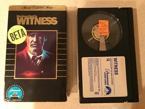 Witness (BETA, 1986) Harrison Ford, Kelly McGillis - Picture 1 of 3