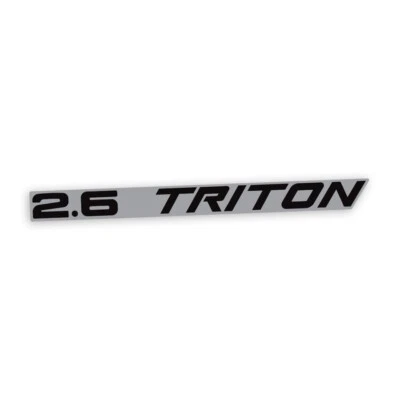 1986-1996 MITSUBISHI TRITON TAILGATE DECAL : 2.6 TRITON - image 1 of 2