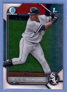 2022 Bowman Chrome Oscar Colas 1st Bowman #BCP-152 White Sox QTY - Picture 1 of 2