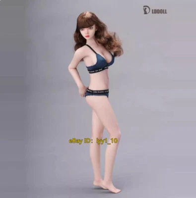 LDDOLL 1/6 CN28L Asia Mujer Silicona Cuerpo Sin Costuras 12" Figura de Acción Ajuste Cabeza i8 Foto 1 de 4