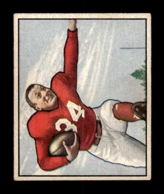 1950 Bowman #93 Pat Harder - EX - EXACT SCAN - Image 1 of 2