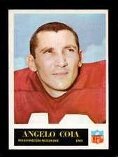 1965 PHILADELPHIE #186 ANGELO COIA EX REDSKINS *SBA8497