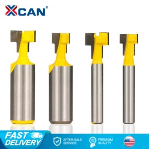 TCT Keyhole T-Slot Router Bit 1/4" 1/2'' Shank Carbide Wood Milling Cutter - Picture 1 of 7